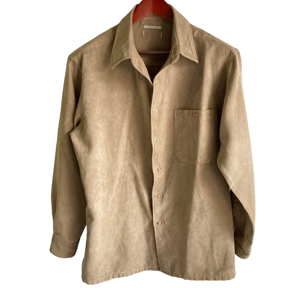 Mark Edwards Sueded Luxe Shirt XL